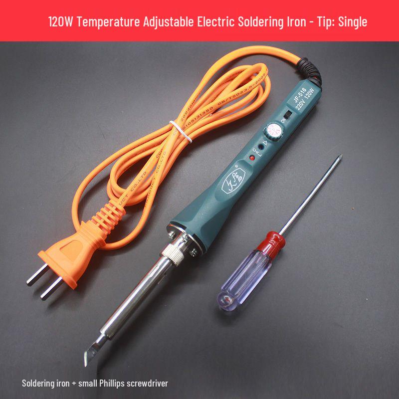 60W Adjustable Temperature Soldering Iron Kit for Electronic Repair - Long Life Inner Heating Type
