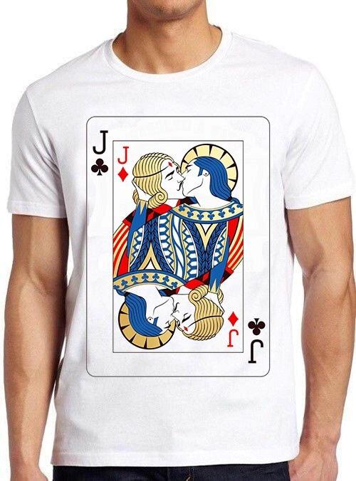 Jack Spielkarte Super Cool GAY Pride Lustiges Meme Cooles Geschenk T-Shirt T-Shirt C1174
