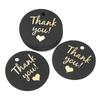 50pcs/Lot Stamping Thank You Paper Card Tags Jewelry Hang Tag Black White Paper Cards Jewelry Accessories Price Label Wholesale