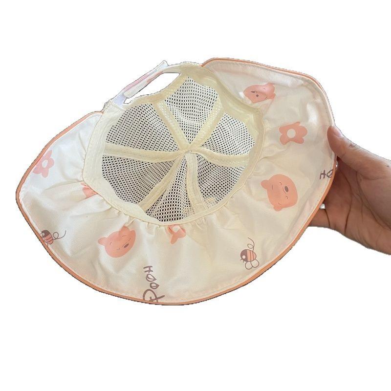 Baby Sun Hat Summer Mesh Large Brim Sun Protection For Toddler Boys Girls