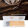 White Steel Carving Knife Four Piece Set Wood Carving Tools For Rubber Stamp(No.4 Suit)
