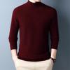 Men's Thickened Wool V-Neck Cashmere Sweater - Warm Winter Base Layer for All Ages
