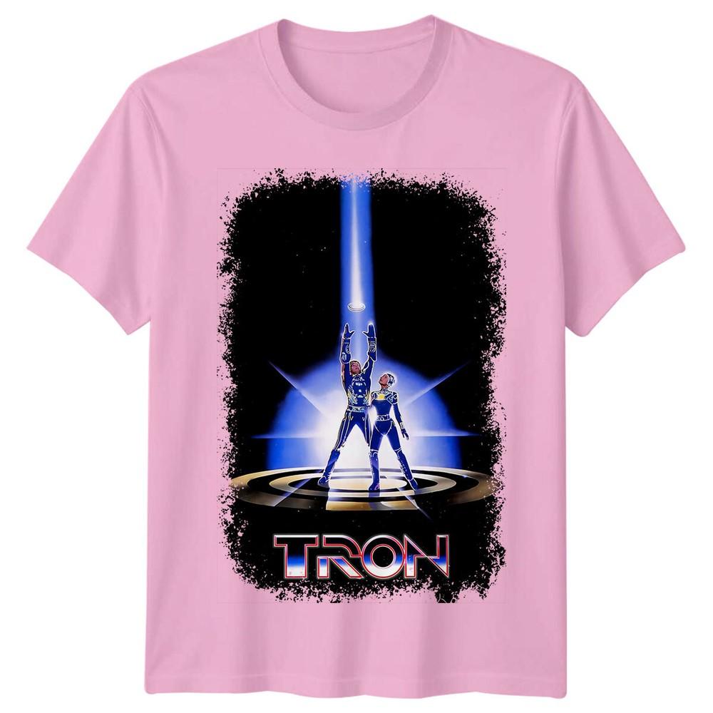 Tron 1982 Movie Poster Inspired Tshirt Retro Classic Film Graphic Tee Unisex
