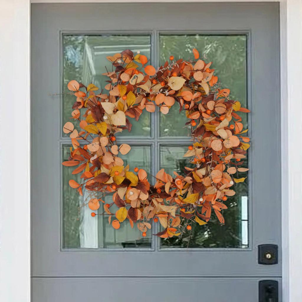 Maple Wreath Festival Wreath Door Hanging Home Decor