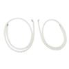 2Pcs Imitation Pearl Chains Purse Handle Strap Handbag Decoration Replacement Accessories for Women