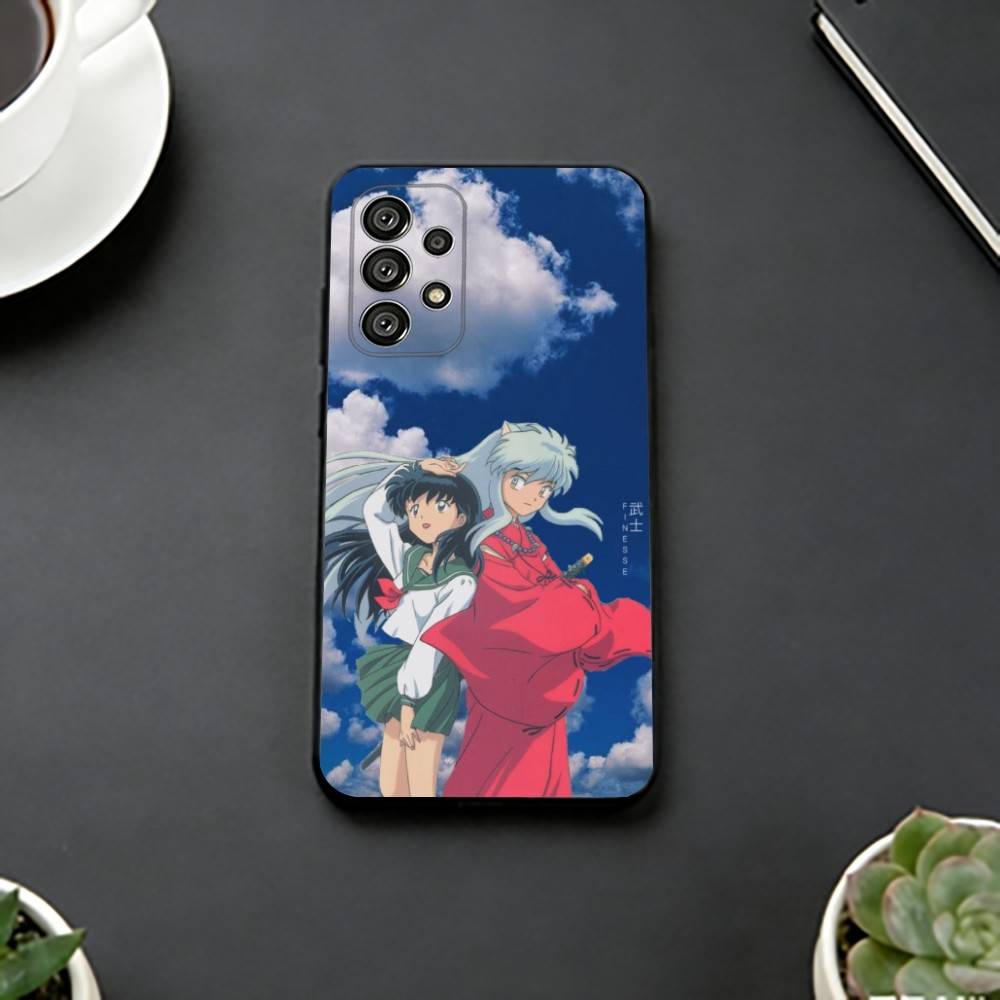 

Inuyasha A-Anime Phone Case Black Silicone Soft For Samsung S25,S24,S21,S22,S23,S30,Ultra,S20,Plus,Fe,Lite Samsung S20fe