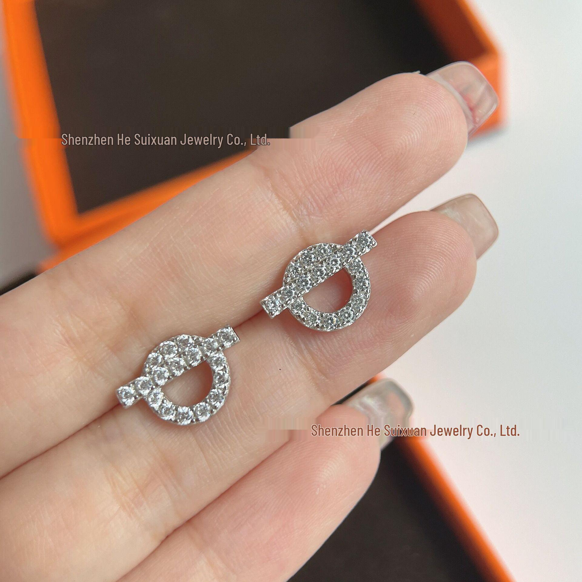 

Серьги-пусеты из стерлингового серебра 925 пробы с покрытием из розового золота 18 карат для женщин – Модные и универсальные 925 Silver платиновый