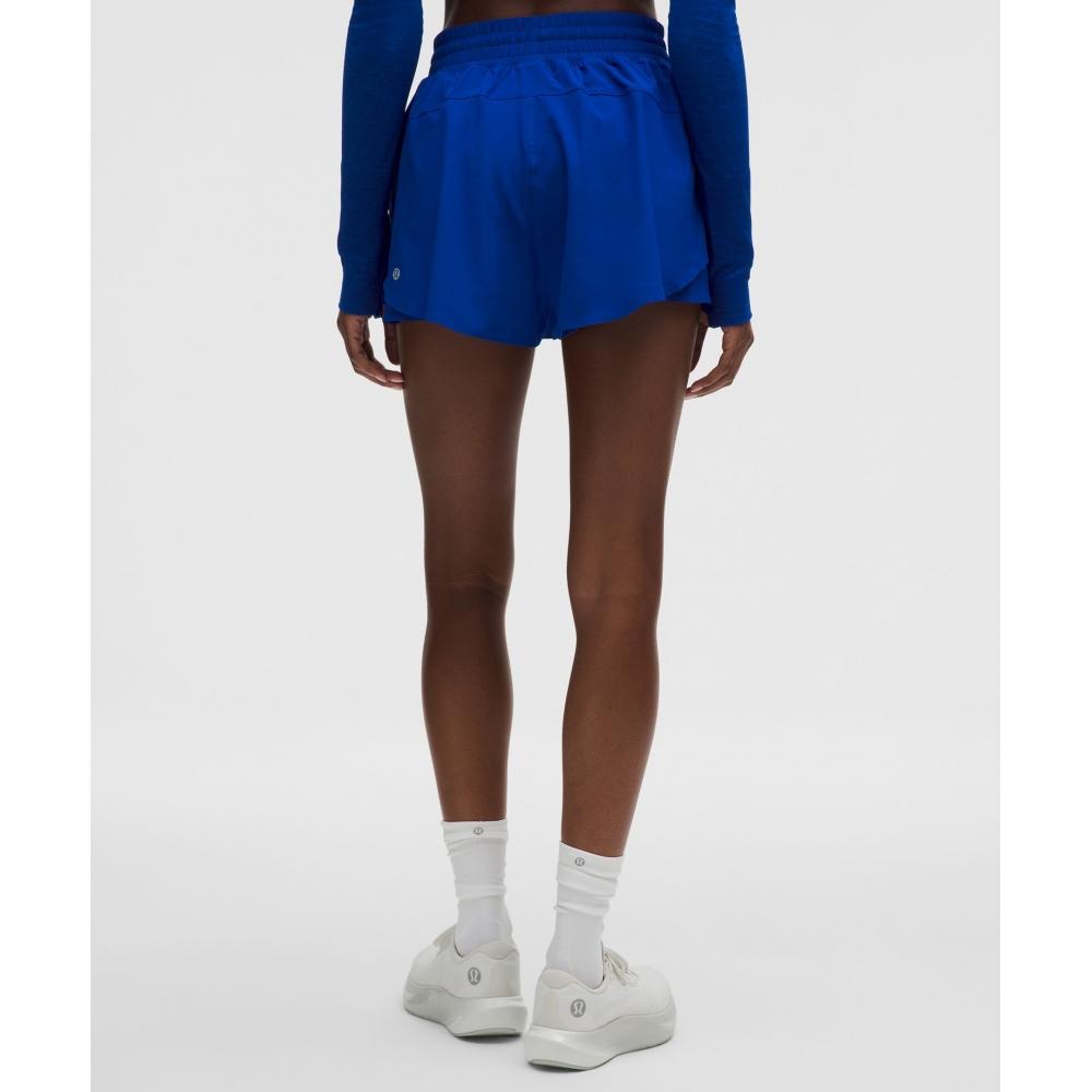 Lululemon Shake It Out High Rise Running Short 2.5  Riverside