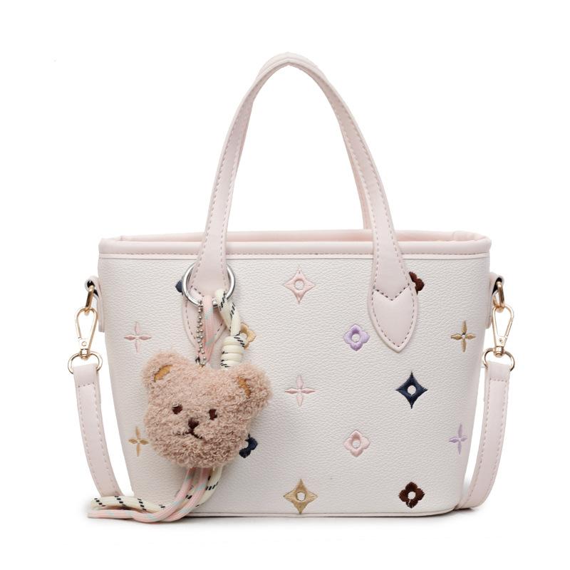 

Нова Сумка Контрастного Кольору Жіноча Модна Сумка На Плече Месенджер no pendant рожевий