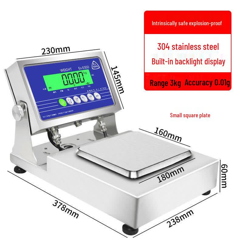Ru Han ETX Intrinsically Safe Industrial Platform Scale