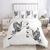 Bedding Set Duvet Cover Pillowcases Comforter/Quilt/Blanket Cover Luxury 3D HD Quality Printed Reactive Queen Single Leaf