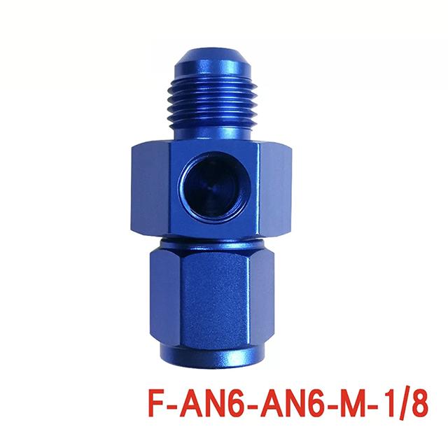 Car Modification Oil Distribution Cold Joint 1/8NPT Three-way Variable Diameter Conversion Screw Oil Pipe Oil Pressure Sensor