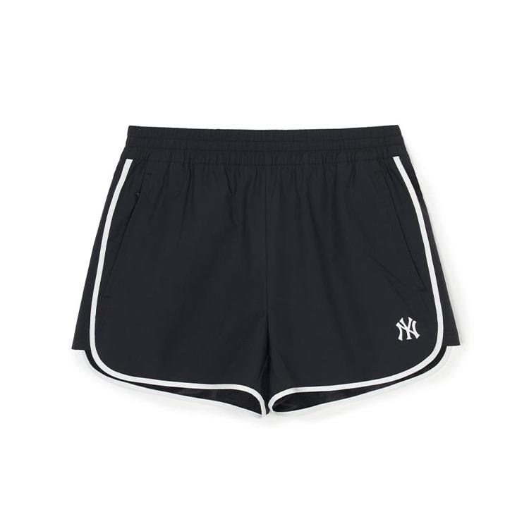 New MLB Casual Shorts Women's Black 3FSMB0743-50BKS