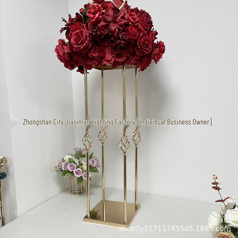 2025 Новый китайский стиль Кованое железо Изогнутый крючок Свадебный фонарь Маркеры для прохода