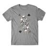 King of Spades T-Shirt. Skull Cards Shirt 100% Cotton Premium Tee New