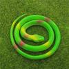 Children's Soft Rubber Toy - Large Green Fake Snake Prank Model