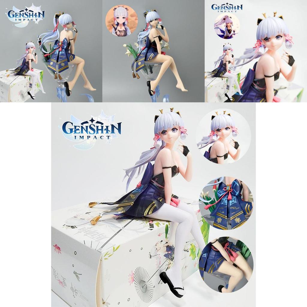 Genshin Impact Kamisato Ayaka Pvc Figure Collectible Xmas Gift