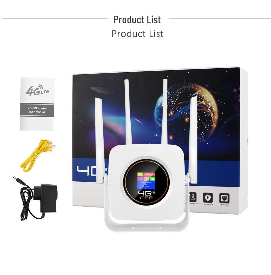 CPF903B Battery-Powered 4G WiFi Router with SIM Slot & Single Network Port