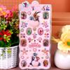 4Pcs Zootopia 3D Bubble Stickers Thickened Squishy Butt Stress Relief Cartoon Movie Peripheral Stickers Deco Art Supplies