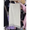 Spring 2025 Women's French Polka Dot High Waist A-line Skirt