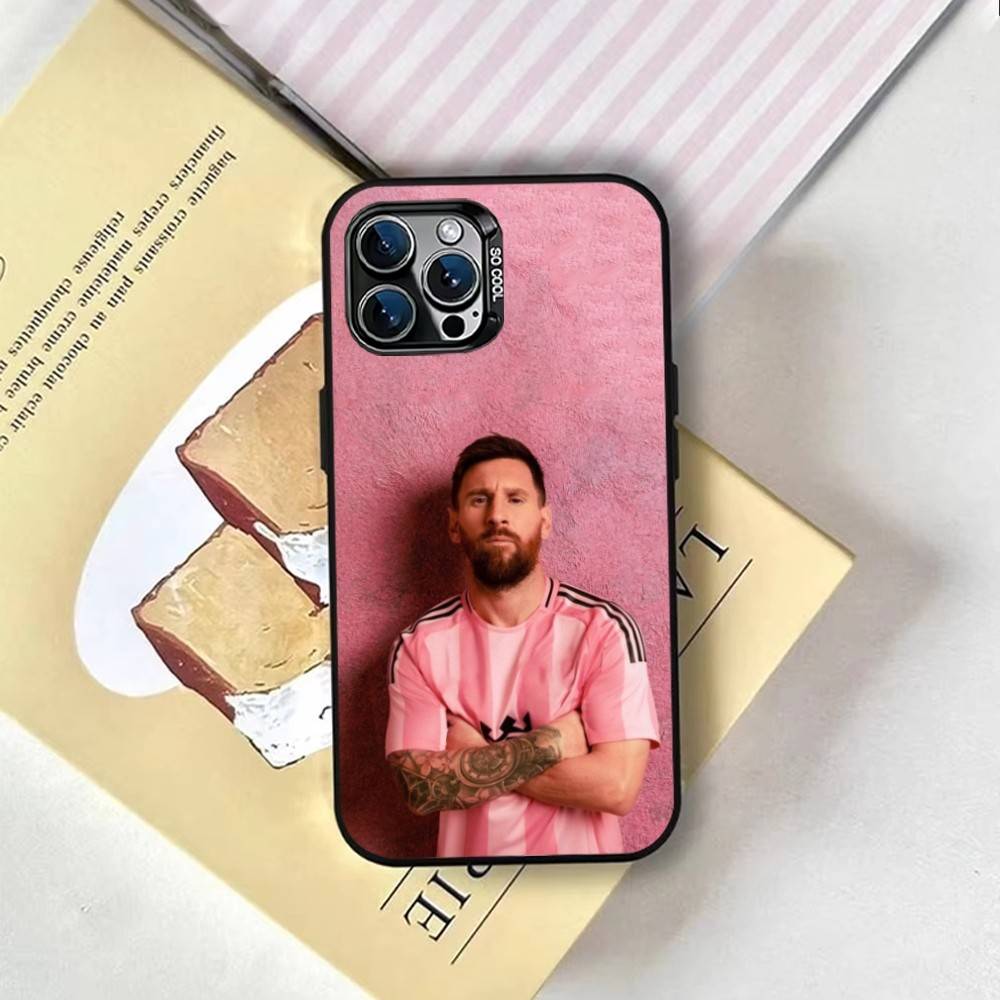 Leo Messi Phone Case For iPhone 17,16,15,14,13,12,11 Plus,Pro Max,XS,Colorful Silver Phone case Funda Cover iPhone15promax