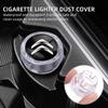 Car Cigarette Lighter Cover DustProof Decoration Cap For Citroen C1 C2 C3 C4 C5 C6 C8 C4L DS3 DS4 DS5 DS5LS DS6 Car Accessories