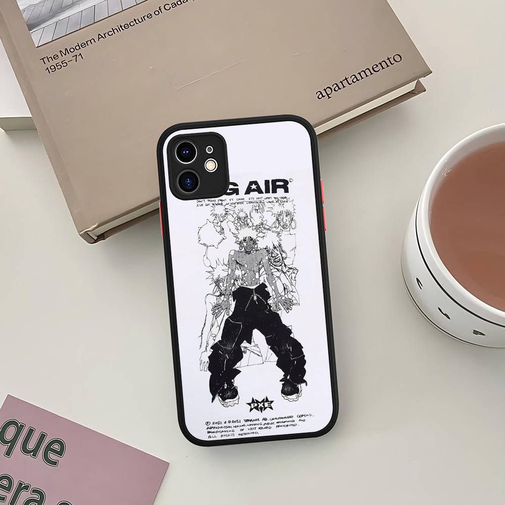 Drain Gang Ecco2k Rapper Phone Case For IPhone 16 15 14 13 12 11 Pro Max 7 8 6 6s Plus Matte Cover