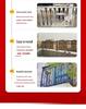Aluminium-Kunstgeländer für Hof und Balkon