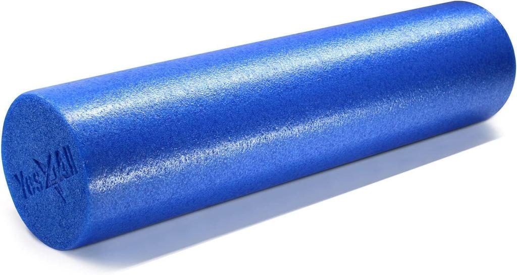 Yes4All PE Foam Roller, Yoga Pole, Stretching Pole, Blue, Back Stretch, Yoga Equipment, 61cm [Officially Imported from Japan] ZVTJ