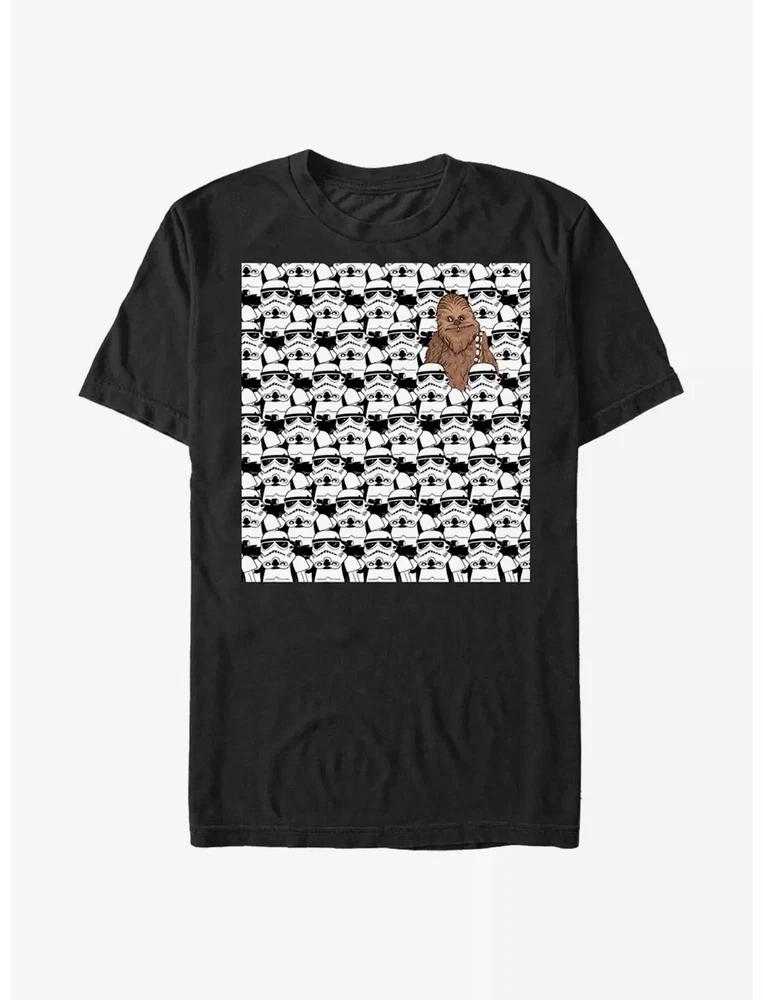 Star Wars What Is Chewie Doing There TShirt Unsiex Black S