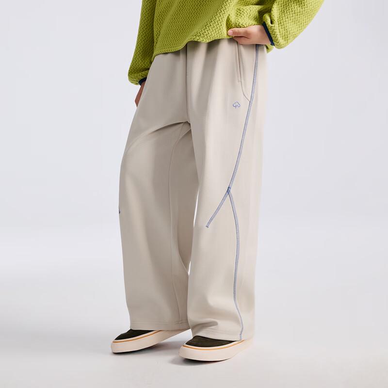 EBAER Kids' Antibacterial Spliced Straight-Leg Casual Pants