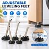 1Pcs Swivel Base Adjustable Leveling Feet Nylon Base Support Pad  For Appliance