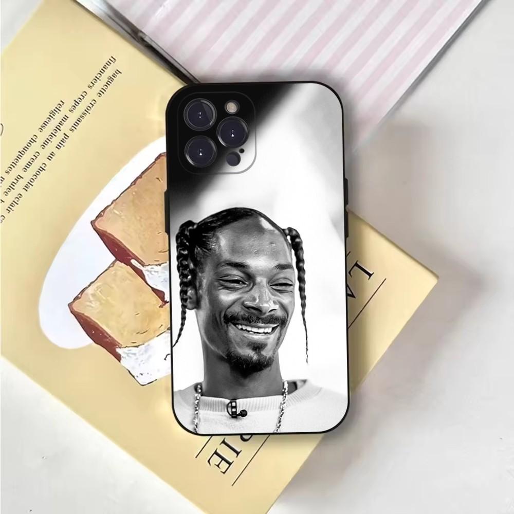 Snoop Dogg Phone Case For iPhone 16,15,14,13,12,11,Pro,X,XS,Max,XR,Plus,Mini Soft Black Cover