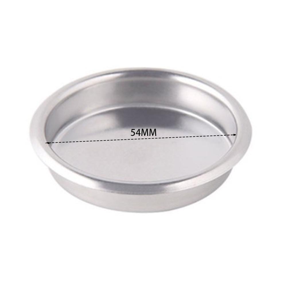 1Pc Blind Filter Basket 51 54 58mm 3 Sizes Avaliable Blanking Disk Blind Filter For Back Flushing Stainless Steel