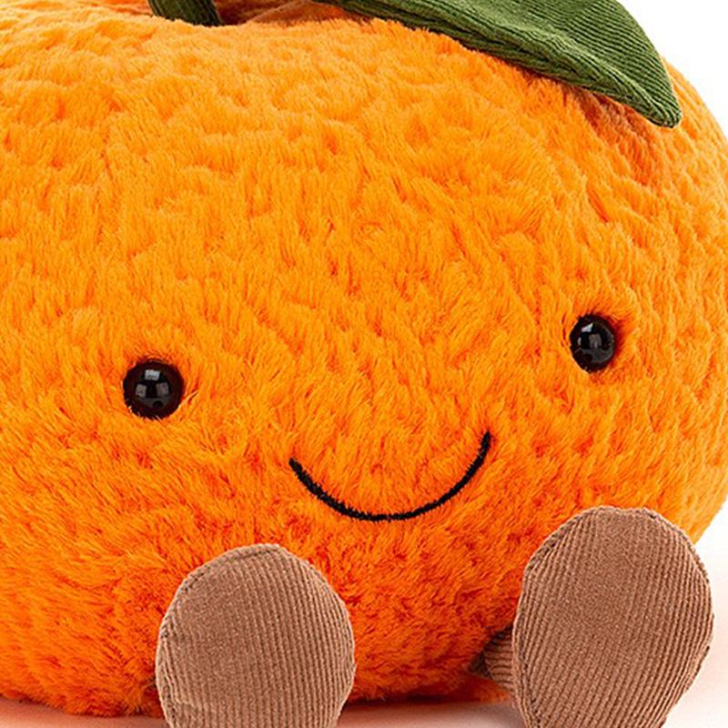 JELLYCAT Fun Food Serie Zitrus Niedliche Puppe Plüschpuppe 15cm hoch
