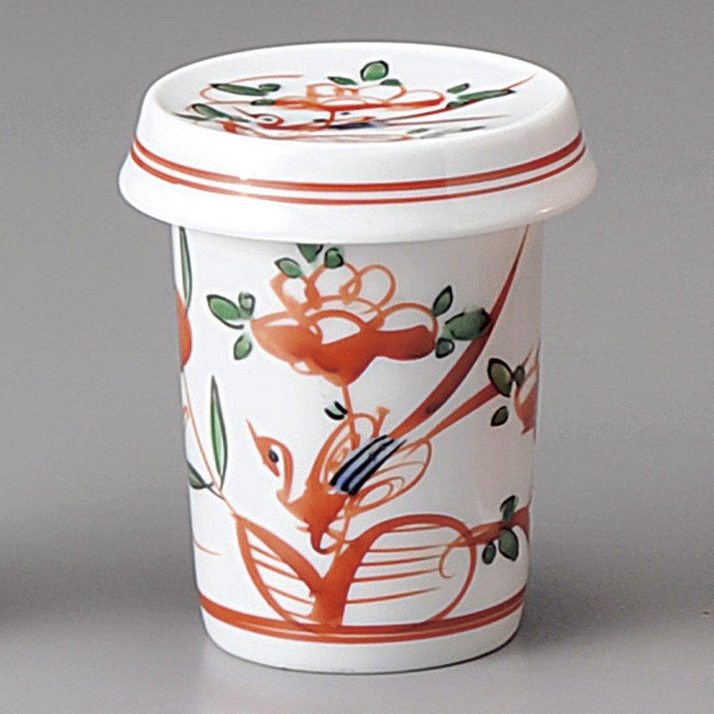 

Flower and bird fin sake x 9cm 180cc Japanese stylish commercial use [6.5 230g] [Hire sake] Restaurants, inns, tableware, restaurants, tableware,