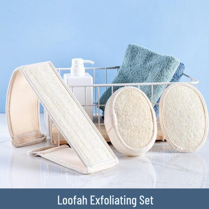 Available Loofah Sponge Bath Ball & Back Scrubber for Exfoliating and Cleaning