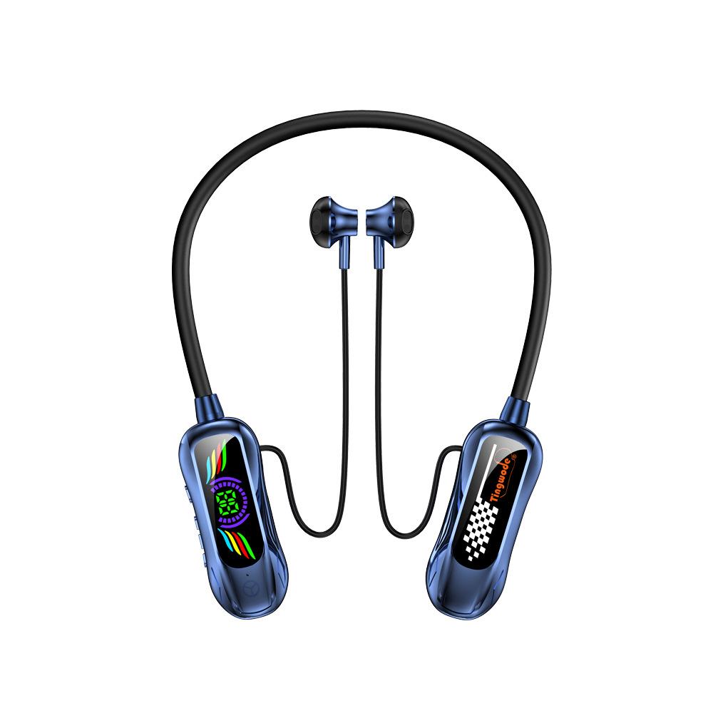 Neckband Bluetooth Earphones: Long Battery, HD Calls, Comfortable, Sweatproof