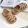 Children's Roman Sandals Boys and Girls Kindergarten Summer Soft-soled Hole Shoes Beach Shoes Bag Head Non-slip Classmates