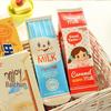 Korean Cute Milk Carton Pencil Case for High School Students
