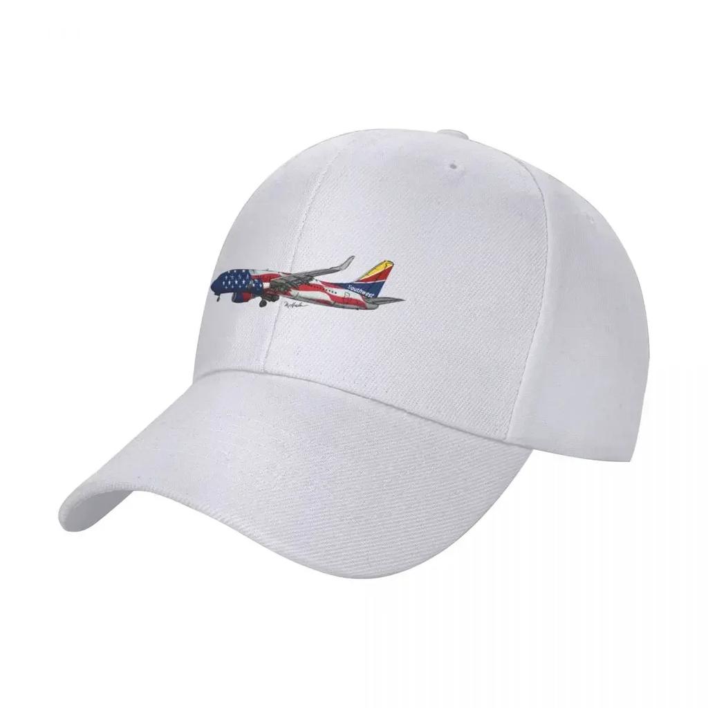 Boeing 737 Southwest Freedom One N500WR Baseball Cap Luxury Man Hat Beach Outing Women's Men's