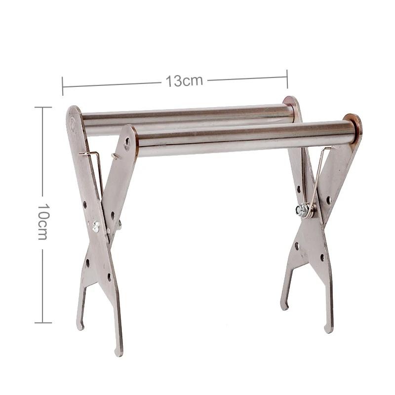 Stainless Steel Bee Hive Frame Grip Holder Yellow Plastic Handle Capture Frame Grip Beehive Clip Clamp Grasp Beekeeping Tools серебряный