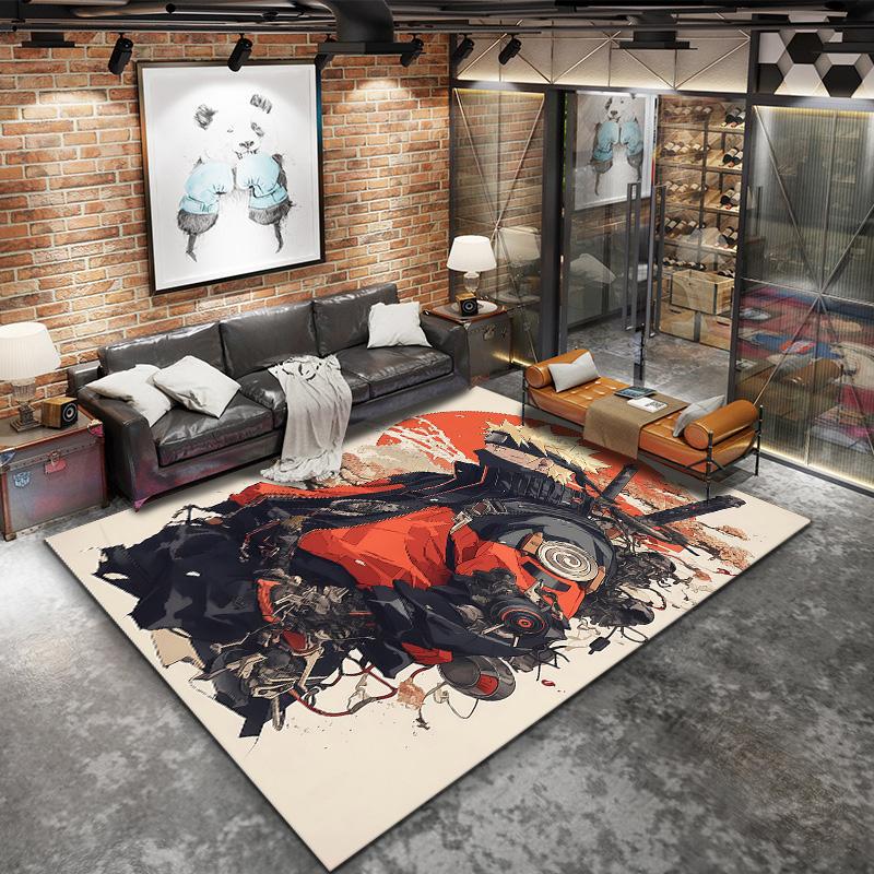 Naruto Cloud Power Carpet Rug For Living Room Bedroom Home Sofa Decoration,kids Play Nonslip Floor Mat