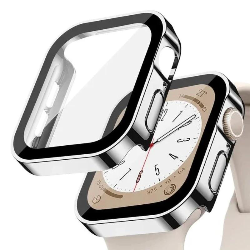 Waterproof Case for Apple Watch 7 8 9 45mm 41mm Screen Protector Glass+Cover iWatch 11 10 42mm 46mm 5 SE 6 44mm 40mm Accessories