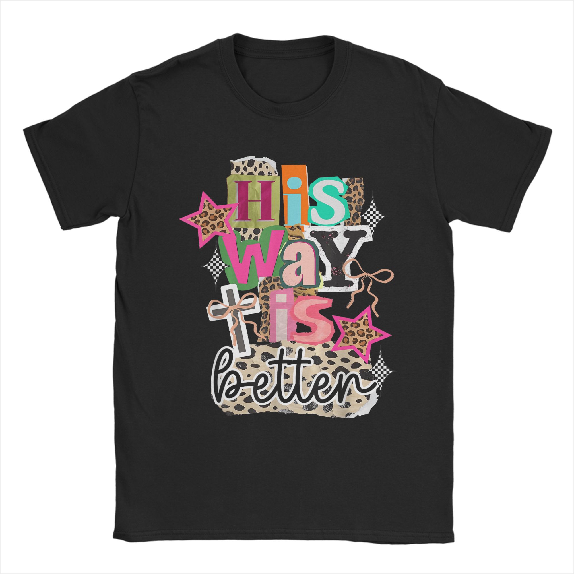 

Your Ways Better Bible Verse Jesus T Shirt Beach Hip Hop TShirts Unisex Pure Cotton O Neck 4XL 5XL 6XL Top Tees Streetwear Tshirt S