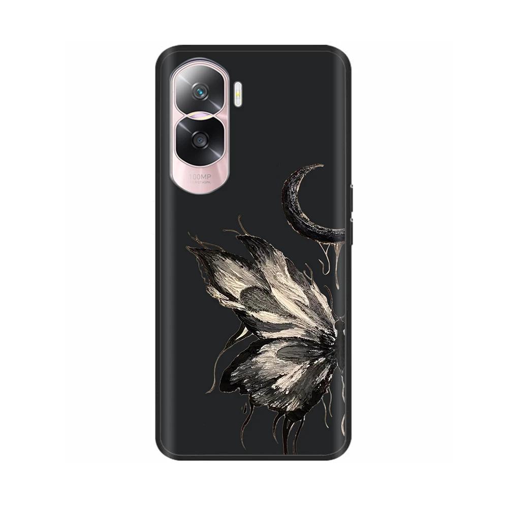 Carcasă pentru Honor 90 Lite 5G Carcasă pentru Honor 90 Smart Floare Silicon Lichid Moale Carcasă Telefon Pentru Honor 90 Pro Carcase Honor90 Husa 90Lite