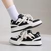 Campus style thin breathable little white shoes women's spring and summer new versatile flat-bottomed casual student leather board shoes