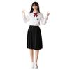 Red Academy-Style Choir & Graduation Uniform Set for Middle & High School Students
