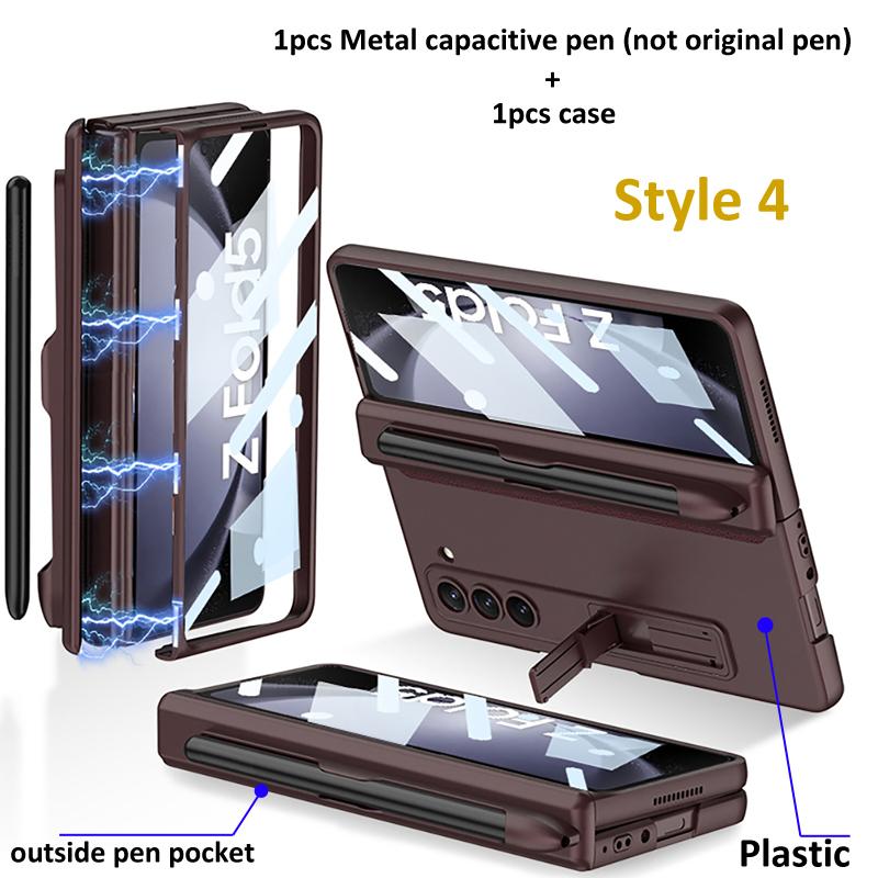 Magnetic Rotating Hinge Case For Samsung Galaxy Z Fold 5 Z Fold 4 Z Fold 3