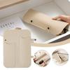 Felt Curling Iron Storage Bag Portable Heat Resistant Hair Curling Wand Cover Straightener Felt Bags Curling Iron Straightener
